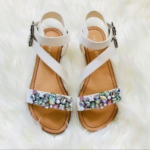 MADDEN GIRL Jewel Sandals NWOT